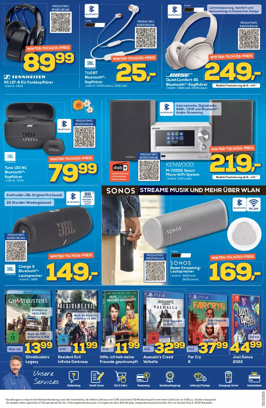 Aktueller Prospekt Berlet - Achtung!  - von 05.02 bis 11.02.2022 - strona 4 - produkty: angebot, Bad, Bank, dvd, eis, elle, gin, gutschein, jbl, kopfhörer, kraft, lautsprecher, ps4, Radio, reis, ring, rum, Ti, wasser