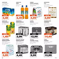 Gazetka promocyjna Real - Gazetka - ważna od 10.06 do 10.06.2023 - strona 16 - produkty: Alwa, bier, bitburger, bitburger pils, burger, burgwallbronn, Cap, capri-sun, eis, franziskaner, frucht, fruchtsaft, fruchtsaftgetränk, gerolsteine, gerolsteiner, getränk, Happy Day, könig pilsener, mineralwasser, orange, orangen, orangensaft, Peroni, pils, pilsener, saft, sirup, steiner, Ti, veltins, veltins pilsener, wasser, weissbier