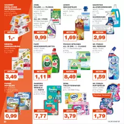 Gazetka promocyjna Real - Gazetka - ważna od 10.06 do 10.06.2023 - strona 20 - produkty: allzweckreiniger, ariel, Bad, fairy, Frosch, geschirr, geschirrspülmittel, hundenahrung, katzennahrung, lenor, lenor weichspüler, pampers, pampers baby dry, Pants, papier, Pods, purina, reiniger, Ria, sagrotan, spülmittel, Ti, toilettenpapier, wc frisch, weck, weichspüler, windeln, windeln oder pants, zewa