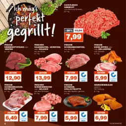 Gazetka promocyjna Real - Gazetka - ważna od 10.06 do 10.06.2023 - strona 4 - produkty: braten, eis, fleisch, gewürz, grill, grillkotelett, grillkoteletts, grillrippe, gulasch, hackfleisch, hackfleisch gemischt, hüftsteak, hüftsteaks, kotelett, Kugel, nackenkoteletts, natur, rind, rinder, Rippen, schinken, schnitzel, schwein, schweine, schweinebraten, schweinenacken, schweineschnitzel, steak, steaks, Ti, wein, weine