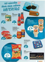 Gazetka promocyjna Vmarkt - Prospekte - Gazetka - ważna od 28.05 do 28.05.2025 - strona 13 - produkty: Bau, eis, filet, filets, flasche, hawesta, hering, Herings, heringsfilets, Käse, ketchup, leberkäs, leberkäse, pralinen, ring, saro, sarotti, schoko, schokolade, schokoladen, senf, Ti, tomate, tomaten, tomaten ketchup, Weißwurst, wurst