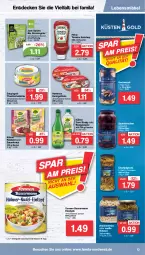 Gazetka promocyjna Famila - Prospekte - Gazetka - ważna od 10.09 do 10.09.2022 - strona 13 - produkty: auer, beutel, bio, bockwurst, bohne, bohnen, champignon, champignons, decke, dressing, eintöpfe, eis, essig, filet, filets, fisch, flasche, hawesta, heinz, hering, Herings, heringsfilets, ketchup, kirsch, kirsche, kirschen, Kraut, Kühne, lebensmittel, reis, ring, rotkohl, sauerkirschen, Sauerkraut, saupiquet, thunfisch, Ti, tomato ketchup, Weiße Bohnen, wurst, ZTE