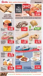 Gazetka promocyjna Famila - Prospekte - Gazetka - ważna od 10.09 do 10.09.2022 - strona 8 - produkty: auer, backwaren, baguette, baguettes, Bau, Bauer, bio, brot, brötchen, butter, ciabatta, Croissant, eis, Faktu, filet, Fladenbrot, korn, Kornbrot, Krustenbrot, kuchen, lachs, lieken, regal, reis, Rotbarsch, rotbarschfilet, Schwarzbrot, snack, snacks, spitzenqualität, steak, stube, Ti, uhr, urkorn, vollkornbrot, wasa, ZTE, zwiebel