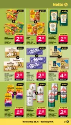 Gazetka promocyjna Netto - Woche 45 - Gazetka - ważna od 11.11 do 11.11.2023 - strona 27 - produkty: alkohol, dallmayr, hartweizen, kaffee, kaffee-pads, krombache, krombacher, krombacher pils, maggi, maggi fix, milka, nudel, nudeln, pasta, Paula, paulaner, pils, rind, saro, sarotti, schoko, schokolade, Spezi, tafelschokolade, Ti