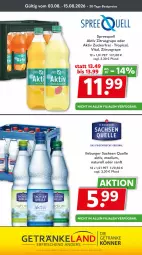 Gazetka promocyjna Getraenkeland - Gazetka - ważna od 29.08 do 29.08.2026 - strona 11 - produkty: bestpreis, bestpreise, burger, eis, Elan, elle, getränk, getränke, gin, natur, reis, rel, sac, Spreequell, Ti, vita, zucker