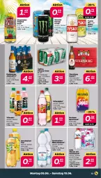 Gazetka promocyjna Netto - Woche 23 - Gazetka - ważna od 10.06 do 10.06.2023 - strona 13 - produkty: alkohol, Alwa, Berger, desperados, drink, energy drink, flasche, gerolsteine, gerolsteiner, gin, hella, mac, mineralwasser, monster, Monster Energy, oder radler, Paula, paulaner, pils, pilsener, radeberger, radler, schweppes, Spezi, steiner, Sternburg, tee, Ti, tyskie, veltins, veltins pilsener, vita, wasser