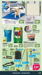 Gazetka promocyjna Netto - Woche 23 - Gazetka - ważna od 10.06 do 10.06.2023 - strona 19 - produkty: blume, blumen, blumenerde, bügel, erde, fiskars, gabel, Garten, Gartensack, Gartenschere, lack, rwe, sac, Schere, Spaten, Ti, Tiere, tisch, weck