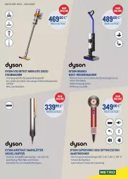 Gazetka promocyjna Metro - PRODUKTWELT VON DYSON - Gazetka - ważna od 30.03 do 30.03.2025 - strona 2 - produkty: akku, auto, Dyson, haarglätter, haartrockner, kraft, leine, mac, Reinigung, staubsauger, Ti, tisch, Trockensauger, Trockner, WICK