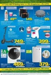 Gazetka promocyjna Euronics - Prospekte - Gazetka - ważna od 03.05 do 03.05.2023 - strona 4 - produkty: aeg, akku, auer, auto, dip, eis, fenster, Haarentfernung, latte, monati, rum, smoothie, smoothies, Spektrum, Ti, tisch, wasser