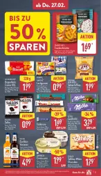 Gazetka promocyjna Aldi Nord - Von Montag - Gazetka - ważna od 01.03 do 01.03.2025 - strona 31 - produkty: alkohol, aus der tiefkühlung, beutel, biscoff, butter, cola, creme, cremissimo, eier, eierlikör, elle, flasche, früchte, gin, haselnuss, karamell, keks, lachgummi, langnese, langnese cremissimo, likör, milch, milka, nimm2, nuss, Ria, sahne, sim, Spezi, storck, teller, Ti, toblerone, toffifee, Trockenfrüchte, white chocolate, ZTE, zucker