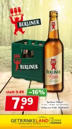Gazetka promocyjna Getraenkeland - Gazetka - ważna od 02.09 do 02.09.2023 - strona 10 - produkty: berliner, Elan, getränk, getränke, pils, pilsner, premium pils, Ti