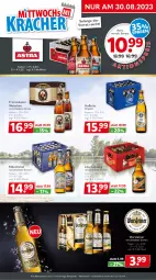 Gazetka promocyjna Getraenkeland - Gazetka - ważna od 02.09 do 02.09.2023 - strona 3 - produkty: aktionspreis, Astra, bestpreis, bestpreise, bier, eis, franziskaner, gin, mönchshof, reis, steiner, Ti, warsteiner, weissbier