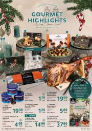 Gazetka promocyjna Selgros - Food - Gazetka - ważna od 07.12 do 07.12.2022 - strona 22 - produkty: Becher, beutel, black label, butter, decke, di bufala, eis, elle, ente, fisch, garnelen, Holz, Käse, Krebs, lachs, lack, mac, Macarons, messer, Popp, pralinen, Rana, Räucherlachs, reis, Schal, Schale, Spezi, spirituosen, suppe, suppen, Ti, wurst