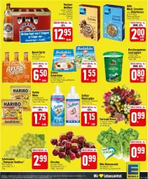 Gazetka promocyjna Edeka - Prospekte - Gazetka - ważna od 25.05 do 25.05.2024 - strona 27 - produkty: aperol, Becher, beutel, cerealien, flasche, frucht, fruchtgummi, hafer, joghur, joghurt, Käse, kirsch, kirsche, kirschen, kissen, müsli, salakis, schafskäse, Softlan, tafeltrauben, trauben