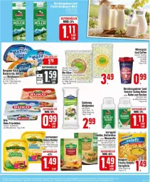 Gazetka promocyjna Edeka - Prospekte - Gazetka - ważna od 25.05 do 25.05.2024 - strona 5 - produkty: auer, Bau, Bauer, bavaria blu, Becher, bergader, Bergkäse, beutel, bio, Bio-Käse, Buko, butter, butterkäse, cheddar, eier, eierspätzle, emmentaler, frischkäse, gin, goldsteig, Heu, heumilch, Käse, käsescheiben, leerdammer, milch, mövenpick, mozzarella, rel, Ria