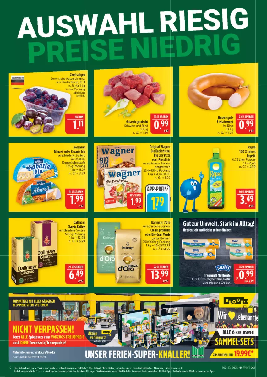 Aktueller Prospekt Marktkauf - Prospekt - von 10.08 bis 16.08.2025 - strona 2 - produkty: aktionspreis, deka, eis, ente, nuss, reis, Spiele, Ti, Tiere, ZTE