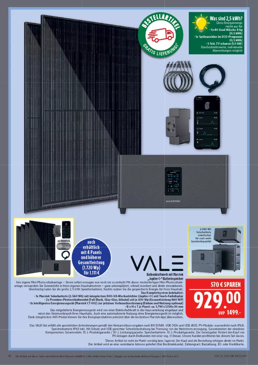 Aktueller Prospekt Marktkauf - Prospekt - von 10.08 bis 16.08.2025 - strona 38 - produkty: auto, batterie, Bau, eis, Elektro, ente, Intel, kraft, lack, LG, mars, ndk, Rauch, rwe, Schal, Ti, Tiere, wasser