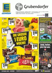 Gazetka promocyjna E Center - Angebote der Woche - Gazetka - ważna od 15.01 do 15.01.2022 - strona 1 - produkty: auer, Bau, bratwurst, chili, decke, deka, ente, erde, flasche, kirsch, kirsche, kirschen, kitkat, langnese, lebensmittel, lion, sauerkirschen, telefon, Ti, Tiere, uhr, viennetta, wurst, zucker