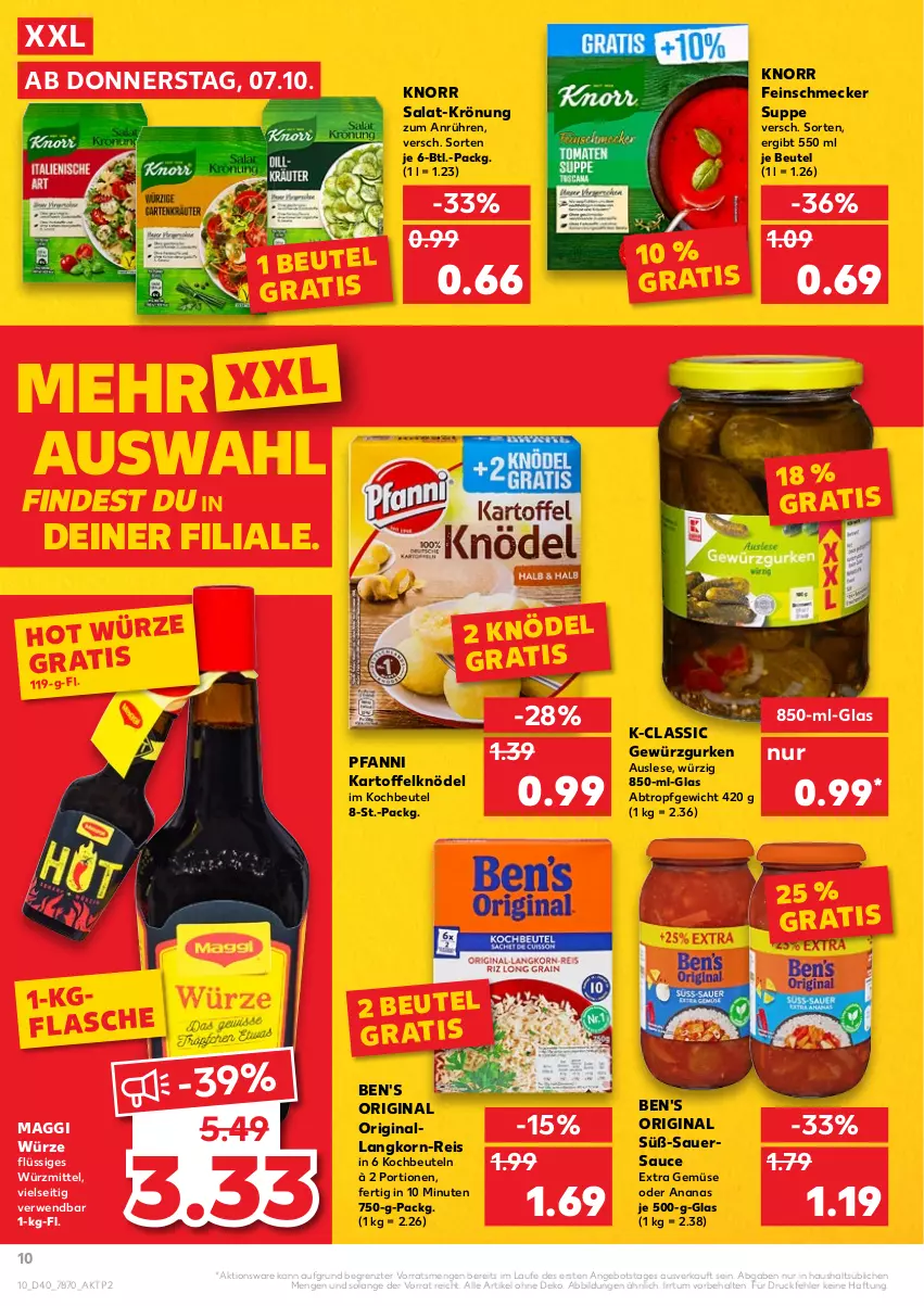 Aktueller Prospekt Kaufland - von 07.10 bis 13.10.2021 - strona 10