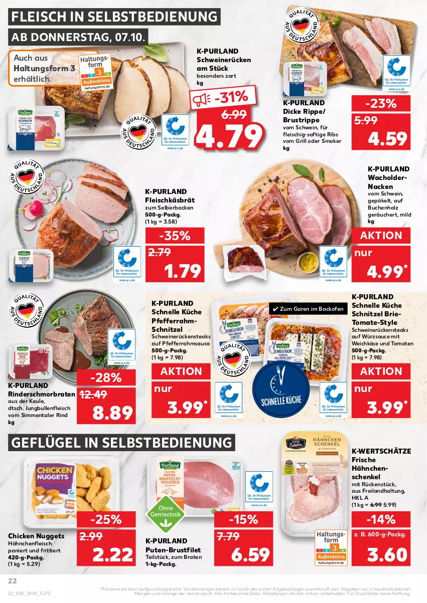 Aktueller Prospekt Kaufland - von 07.10 bis 13.10.2021 - strona 22