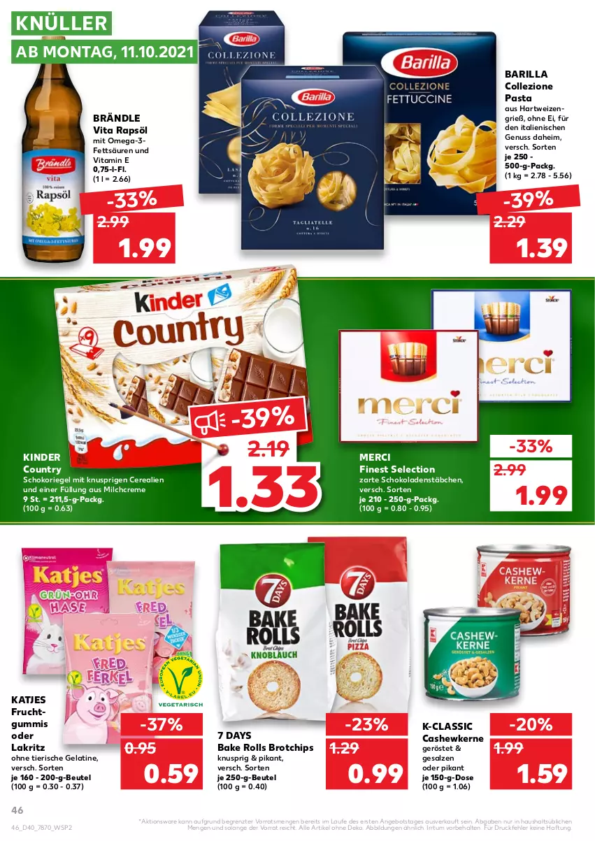 Aktueller Prospekt Kaufland - von 07.10 bis 13.10.2021 - strona 46