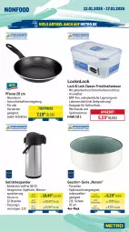 Gazetka promocyjna Metro - Wochen-Angebote - Gazetka - ważna od 17.01 do 17.01.2026 - strona 23 - produkty: angebot, auer, auto, Babynahrung, edelstahl, eis, elle, frischhaltedosen, fritteuse, garraum, gefrierfach, geschirr, getränk, getränke, getränkespender, grill, Heißluftfritteuse, herdarten, kaffee, kaffeemaschine, kaffeevollautomat, lebensmittel, Metro, mikrowelle, milch, pfanne, reis, Schal, Schale, Spezi, spülmaschinen, tasse, teller, Ti, tiefpreis, timer