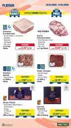 Gazetka promocyjna Metro - Wochen-Angebote - Gazetka - ważna od 17.01 do 17.01.2026 - strona 3 - produkty: ACC, angebot, beef, braten, burger, Carpaccio, decke, Deckel, eis, Falsches Filet, filet, fleisch, gulasch, henkel, Kette, krustenbraten, Kugel, lack, lamm, Metro, natur, reis, rind, rinder, rinder-rouladen, rinderbraten, Rindersteak, roastbeef, rouladen, Schal, Schale, schenkel, schinken, schnitten, schwein, schweine, schweinenacken, sim, steak, steakhüfte, tafelspitz, Ti, tiefpreis, wein, weine