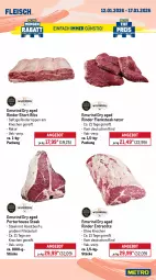 Gazetka promocyjna Metro - Wochen-Angebote - Gazetka - ważna od 17.01 do 17.01.2026 - strona 4 - produkty: angebot, ball, beef, beutel, burger, eis, entrecôte, filet, Flanksteak, fleisch, gewürz, mac, Mantel, natur, nuggets, pasta, rind, rinder, Rinderrippen, Rippen, roastbeef, saft, salat, salate, schnitzel, soja, steak, Ti, wrap, wraps