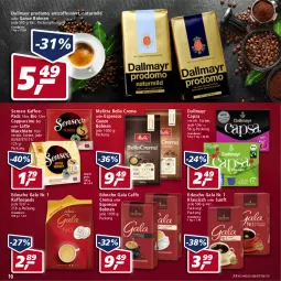 Gazetka promocyjna Real - Gazetka - ważna od 02.07 do 02.07.2022 - strona 10 - produkty: ACC, bella crema, bio, bohne, bohnen, caffè crema, Cap, cappuccino, chia, cin, coffein, dallmayr, dallmayr capsa, dallmayr prodomo, eduscho, eis, espresso, kaffee, kaffeepads, latte, latte macchiato, mac, macchiato, melitta, natur, oder espresso, prodomo, reis, senseo