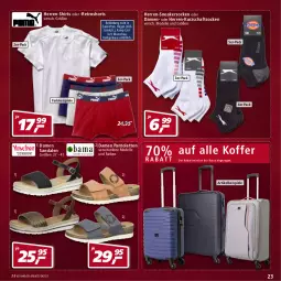Gazetka promocyjna Real - Gazetka - ważna od 02.07 do 02.07.2022 - strona 23 - produkty: dell, eis, elle, herren-shirt, herren-sneaker, kleid, Kleidung, koffer, Kurzschaftsocken, Mode, pantolette, pantoletten, retroshorts, sandale, sandalen, shirt, shirts, shorts, sneaker, sneakersocken, socken, Spiele, Ti