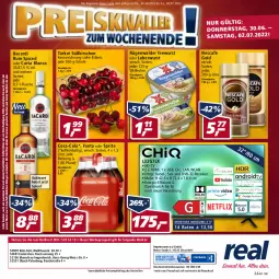 Gazetka promocyjna Real - Gazetka - ważna od 02.07 do 02.07.2022 - strona 24 - produkty: angebot, angebote, bacardi, bacardi rum, Becher, bosch, coca-cola, cola, dvb, DVB-T, eis, elle, fanta, fanta oder, fanta oder sprite, flasche, HDMI, kirsch, kirsche, kirschen, leberwurst, LG, Metro, Narzissen, Nescafé, nescafé gold, oakheart, oder sprite, payback, Receiver, reis, rügenwalder, rum, Schal, Schale, Spektrum, sprite, tee, teewurst, teller, Ti, usb, wurst