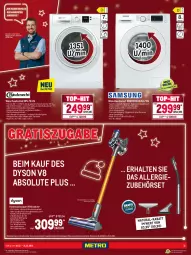 Gazetka promocyjna Metro - Technik Spezial - Gazetka - ważna od 31.12 do 31.12.2021 - strona 13 - produkty: Abtei, akku, alexa, angebot, angebote, auer, auto, bürste, Dyson, eis, Elektro, elle, erde, , handstaubsauger, kraft, LG, Metro, natur, natura, Reinigung, reis, sonderposten, staubsauger, teller, Ti, tisch, trommel, wandhalterung, wasser