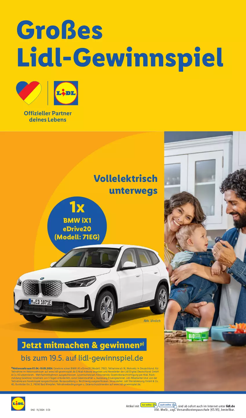 Aktueller Prospekt Lidl - Aktionsprospekt - von 08.04 bis 13.04.2024 - strona 62 - produkty: Bad, dell, eis, gewinnspiel, mac, Mode, ndk, rwe, Schal, Schale, Ti