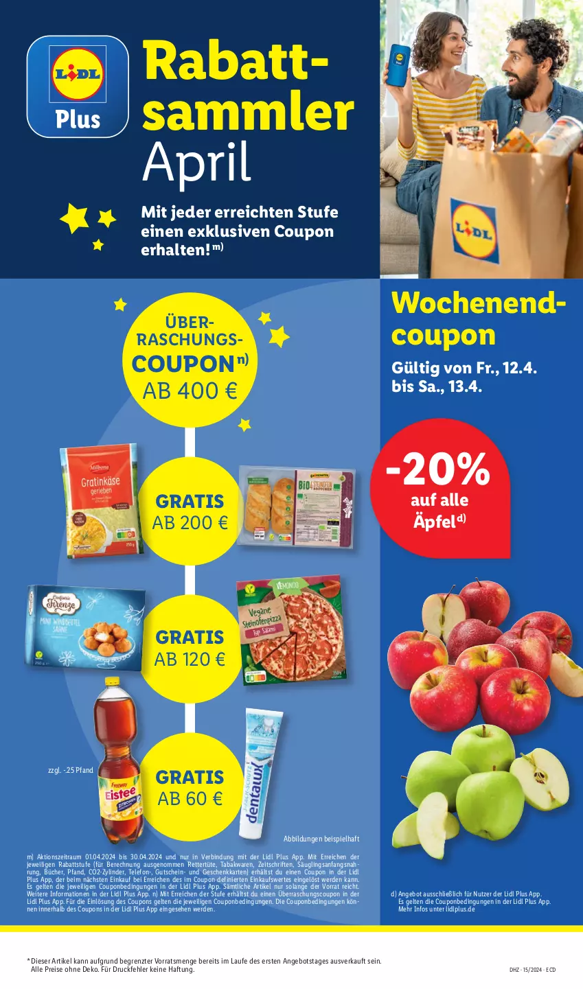 Aktueller Prospekt Lidl - Aktionsprospekt - von 08.04 bis 13.04.2024 - strona 7 - produkty: angebot, coupon, coupons, eis, erde, gutschein, pril, reis, telefon, Ti, Tüte, ZTE