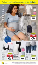 Gazetka promocyjna Lidl - Aktionsprospekt - Gazetka - ważna od 13.04 do 13.04.2024 - strona 28 - produkty: angebot, angebote, Bau, baumwolle, eis, elle, esmara, jeans, Mode, ndk, reis, rel, Schal, Schale, shirt, shirts, shorts, sweatshorts, telefon, Ti, uhr, wolle