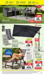 Gazetka promocyjna Lidl - Aktionsprospekt - Gazetka - ważna od 13.04 do 13.04.2024 - strona 39 - produkty: aluminiumgestell, ampelschirm, auer, dell, eimer, eis, erde, Garten, gartenmöbel, korb, latte, Liege, lounge-set, möbel, Mode, reis, Ria, rückenlehne, sessel, Sofa, sonnenliege, Ti, tisch, Yo