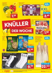 Gazetka promocyjna Netto Marken-Discount - Filial-Angebote - Gazetka - ważna od 12.11 do 12.11.2022 - strona 2 - produkty: actimel, Bau, bestpreis, Cava, danone, eis, flammkuchen, freixenet, kuchen, lamm, ndk, Ofen, paprika, pistazien, pizza, reis, sneaker, sneakersocken, socken, Sport, steinofen, steinofen pizza, Ti, wagner