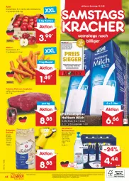 Gazetka promocyjna Netto Marken-Discount - Filial-Angebote - Gazetka - ważna od 12.11 do 12.11.2022 - strona 44 - produkty: Alwa, angebot, angebote, bestpreis, beutel, bohne, bohnen, discount, eis, Falsches Filet, filet, flasche, gerolsteine, gerolsteiner, glasflasche, haltbare milch, Holz, jungbullen, kaffee, kaffeebohnen, kracher, marken-discount, milch, mineralwasser, möhren, natur, ndk, reis, rel, saft, Sprudel, steiner, Ti, wasser, weihenstephan, ZTE