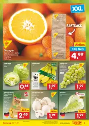 Gazetka promocyjna Netto Marken-Discount - Filial-Angebote - Gazetka - ważna od 12.11 do 12.11.2022 - strona 9 - produkty: angebot, asti, banane, bananen, bestpreis, bio, bio-bananen, champignon, champignons, discount, eis, eisbergsalat, kartoffel, kartoffeln, orange, orangen, pfanni, reis, sac, saft, salat, Schal, Schale, speisekartoffeln, spitzkohl, Ti, trauben, ZTE