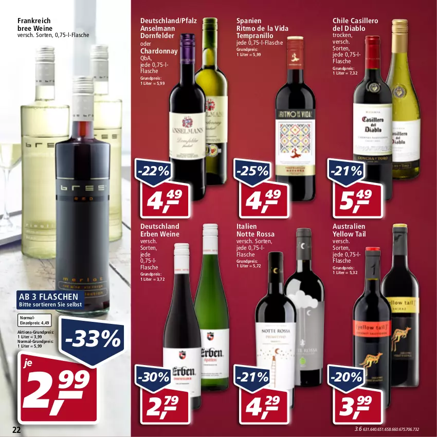 Aktueller Prospekt Real - Real Handzettel - von 14.02 bis 19.02.2022 - strona 22 - produkty: aust, bree, chardonnay, dornfelder, eis, flasche, reis, tempranillo, Ti, Tiere, wein, weine, yellow tail