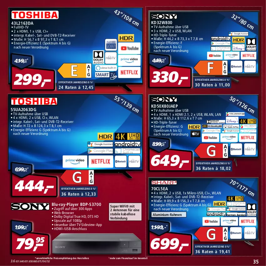 Aktueller Prospekt Real - Real Handzettel - von 14.02 bis 19.02.2022 - strona 35 - produkty: blu-ray, dvb, DVB-T, eis, elle, ente, HDMI, Receiver, reis, rum, Spektrum, teller, Ti, tuner, usb