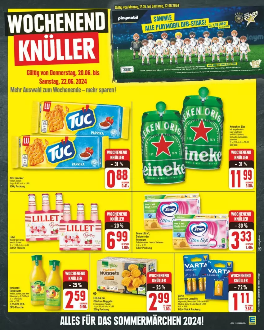 Aktueller Prospekt Edeka - Prospekte - von 15.06 bis 22.06.2024 - strona 15 - produkty: tee