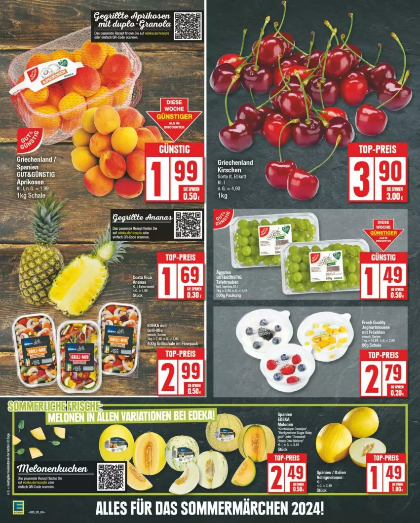 Aktueller Prospekt Edeka - Prospekte - von 15.06 bis 22.06.2024 - strona 2 - produkty: eis, LG, reis, tee, Ti, top-preis