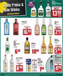 Gazetka promocyjna Edeka - Prospekte - Gazetka - ważna od 02.03 do 02.03.2024 - strona 22 - produkty: batida, flasche, getränk, gin, irish whiskey, Mixgetränk, mm extra, moskovskaya, ouzo, sekt, Ti, vodka, wein, weinbrand, whiskey