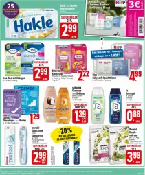 Gazetka promocyjna Edeka - Prospekte - Gazetka - ważna od 02.03 do 02.03.2024 - strona 25 - produkty: beutel, binden, bürste, creme, deutschlandcard, Discreet, Dr. Best, duschgel, eis, feuchttücher, flasche, früchte, Hysan, Kinder, LG, meridol, quetschbeutel, reis, schauma, schauma shampoo, shampoo, slip, slipeinlagen, spülung, Ti, tücher, zahnbürste