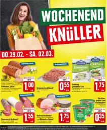 Gazetka promocyjna Edeka - Prospekte - Gazetka - ważna od 02.03 do 02.03.2024 - strona 26 - produkty: auer, Backrauchschinken, Becher, beutel, braten, eis, emmentaler, fleisch, frucht, fruchtjoghurt, gewürz, goldsteig, hackfleisch, joghur, joghurt, Käse, küche, Küchen, mac, pasta, pizza, Rauch, Ria, rollbraten, schinken, schwein, schweine, Ti, wein, weine, wurst