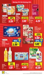 Gazetka promocyjna Lidl - Aktionsprospekt - Gazetka - ważna od 26.08 do 26.08.2023 - strona 14 - produkty: angebot, ariel, ariel waschmittel, chips, choclait chips, choco crossies, coupon, creme, crossies, dovgan, Dr. Oetker, eduscho, eis, eiscreme, filterkaffee, Floralys, gin, granini, kaffee, küche, Küchen, küchentücher, limo, milram, nestlé, quark, sour cream, Ti, tücher, waschmittel, zaziki