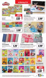 Gazetka promocyjna Lidl - Aktionsprospekt - Gazetka - ważna od 26.08 do 26.08.2023 - strona 31 - produkty: buch, decke, Deckel, deckfarbkasten, eis, Elan, Geschenkpapier, Geschenktasche, Holz, Knetset, natur, office, papier, Pinsel, Play-Doh, rel, Ria, Tasche, taschen, Ti, Tiere, weck