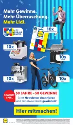 Gazetka promocyjna Lidl - Aktionsprospekt - Gazetka - ważna od 26.08 do 26.08.2023 - strona 61 - produkty: Bad, crivit, E-Bike, E-Bikes, eis, gasgrill, Germ, gewinnspiel, grill, gutschein, gutscheine, mac, Meister, Monsieur Cuisine, silvercrest, Ti