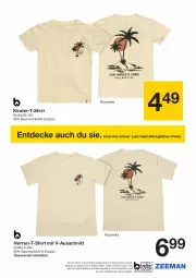 Gazetka promocyjna Zeeman - Prospekte - Gazetka - ważna od 10.05 do 10.05.2024 - strona 13 - produkty: Bau, baumwolle, bett, decke, eis, herren-t-shirt, Kinder, Kinder-T-Shirt, LG, reis, shirt, T-Shirt, Ti, wolle